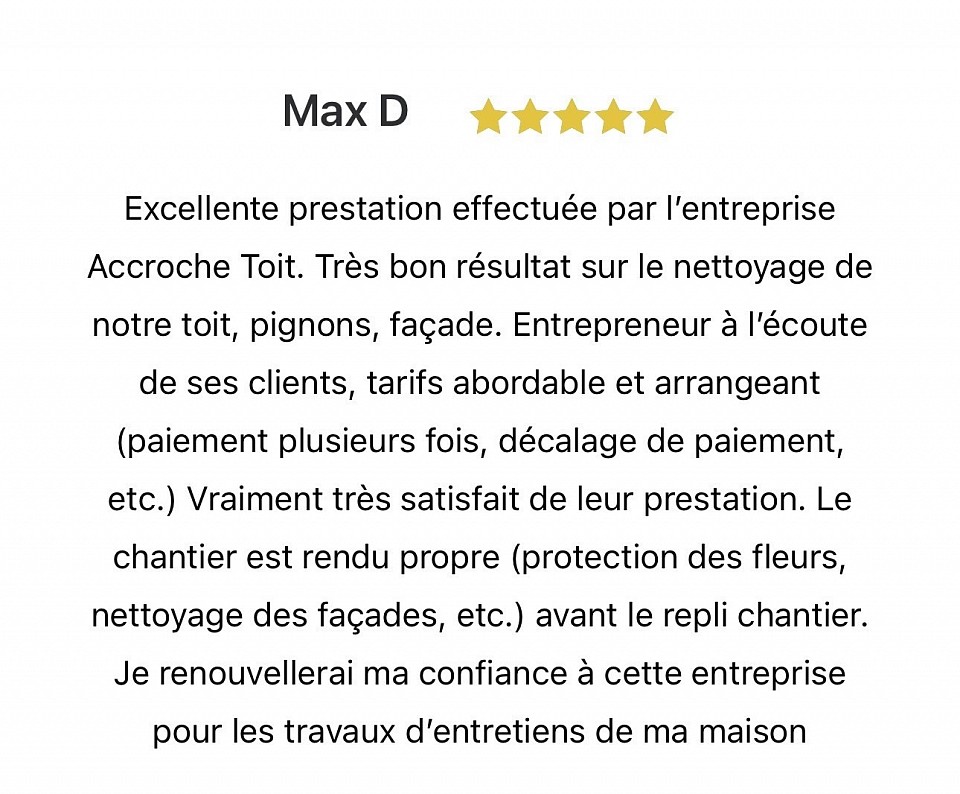 Avis de client